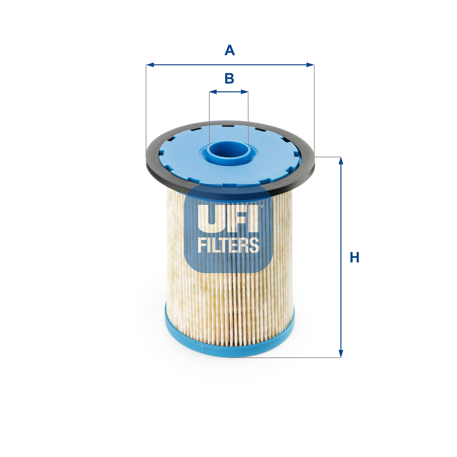 UFI Brændstof-filter 2669300 Filterindsats height_mm_209|Højde [mm]|96 outer_diameter_mm_497|Yderdiameter [mm]|65 inner_diameter_1_mm_995|Inder diamet