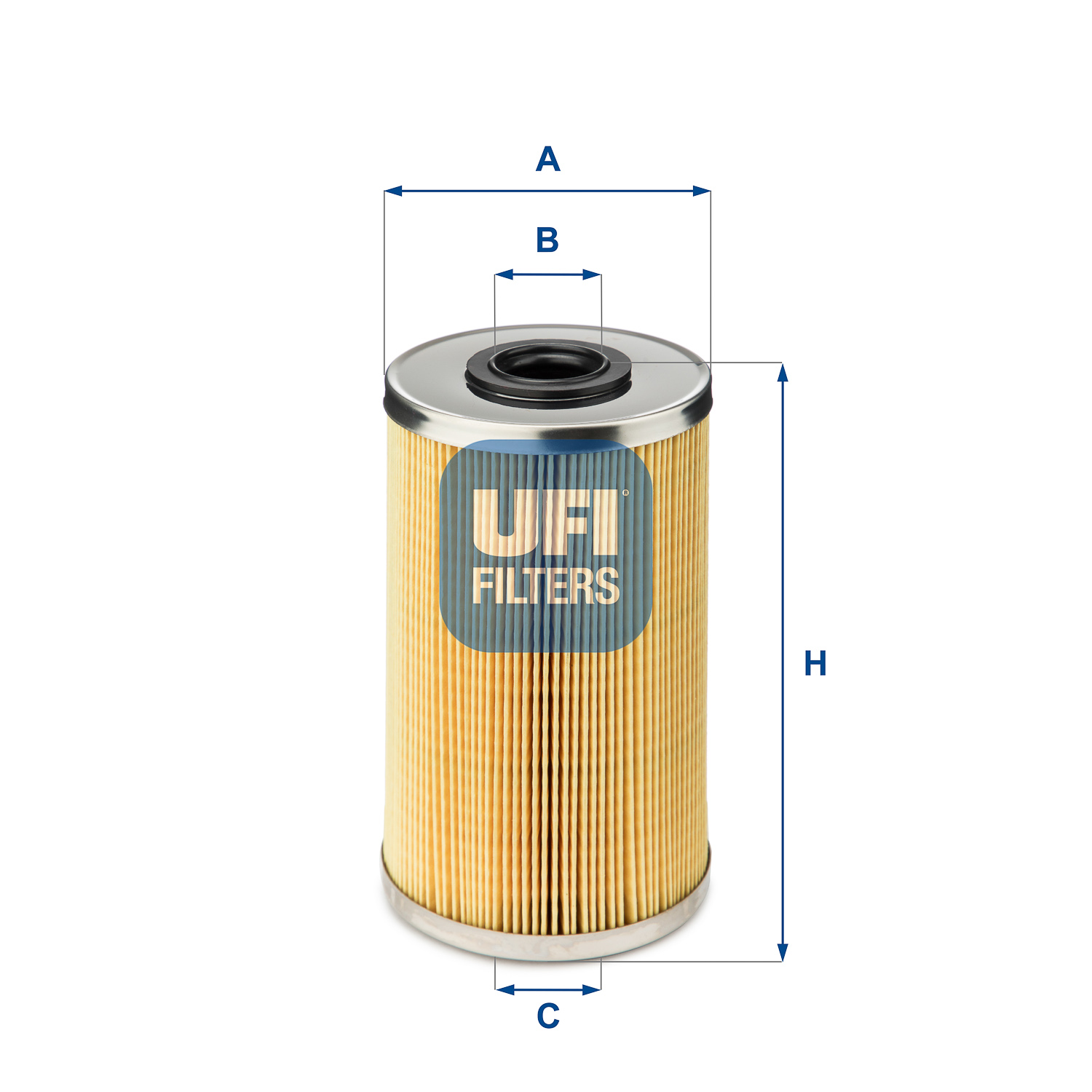 UFI Brændstof-filter 2669400 Filterindsats height_mm_209|Højde [mm]|120 outer_diameter_mm_497|Yderdiameter [mm]|70 inner_diameter_1_mm_995|Inder diame