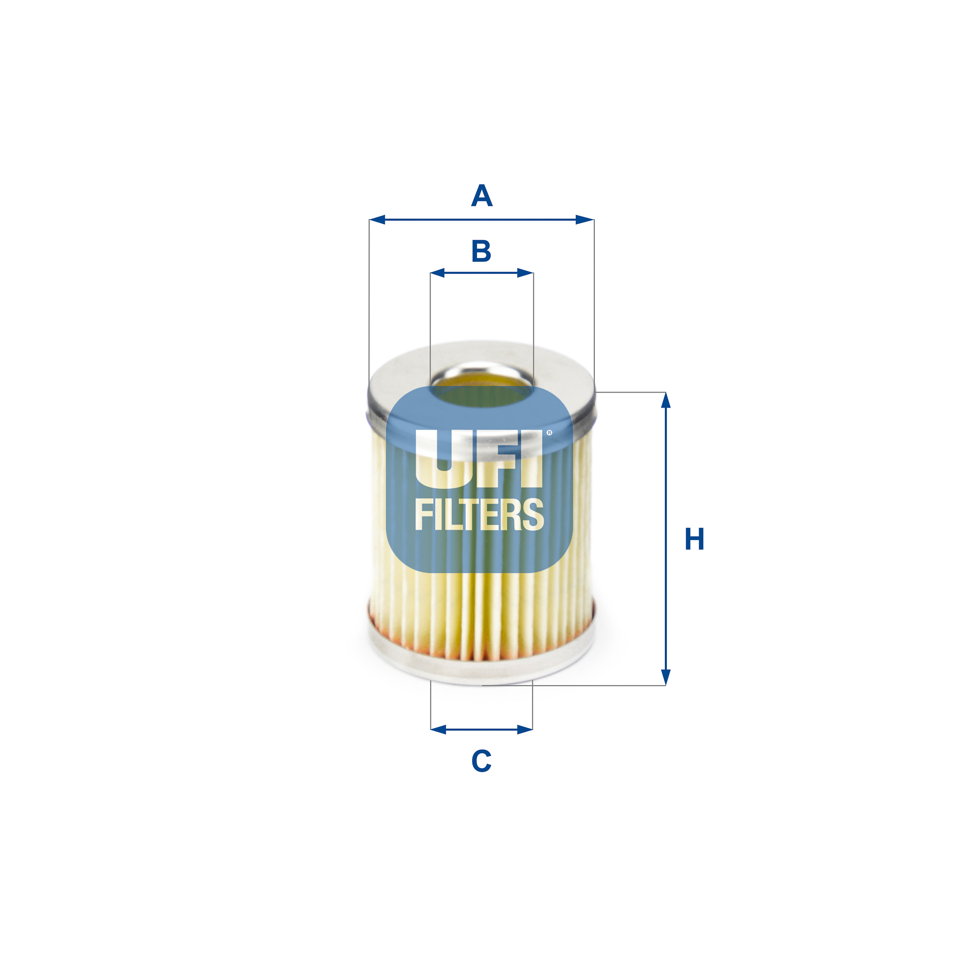 UFI Brændstof-filter 4600800 Filterindsats height_mm_209|Højde [mm]|50 fuel_type_445|Brændstoftype|Flydende gas (LPG) outer_diameter_mm_497|Yderdiamet