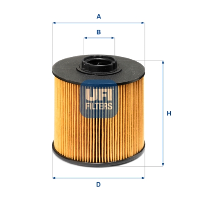 UFI 2614900 94mm for MITSUBISHI NISSAN AMC