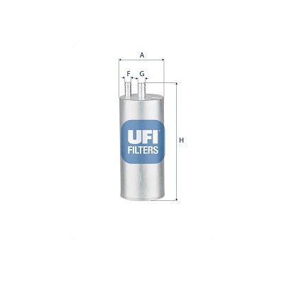 UFI Brændstof-filter 31.A38.00 Filterindsats height_mm_209|Højde [mm]|192 outer_diameter_mm_497|Yderdiameter [mm]|70 thread_size_entry_1471|Gevindmål