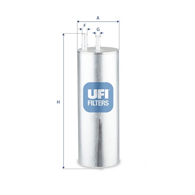 UFI Brændstof-filter 31.A39.00 Filterindsats height_mm_209|Højde [mm]|275 outer_diameter_mm_497|Yderdiameter [mm]|81 thread_size_entry_1471|Gevindmål