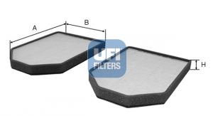 UFI Kabineluftfilter 5300900 for VAG