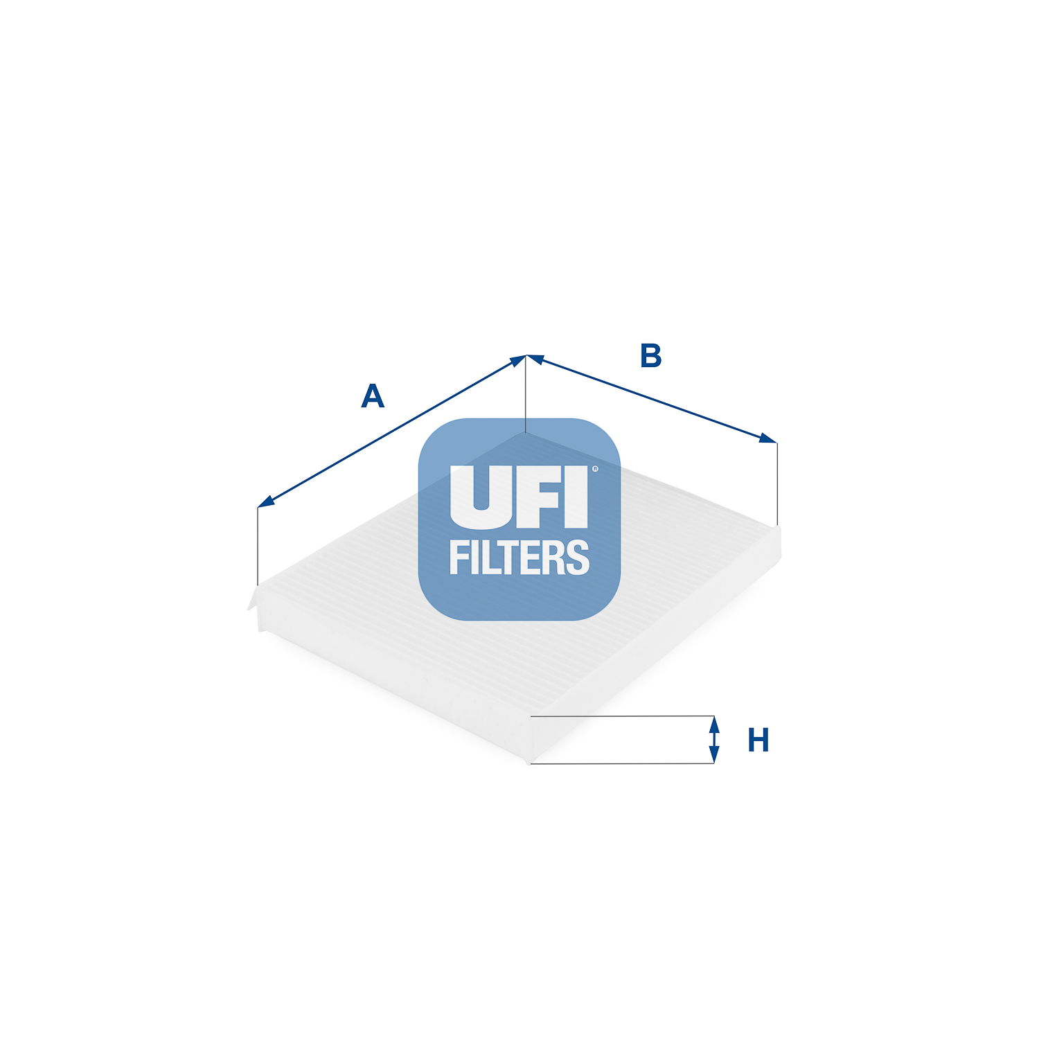 UFI Kabineluftfilter 5304300 for FIAT