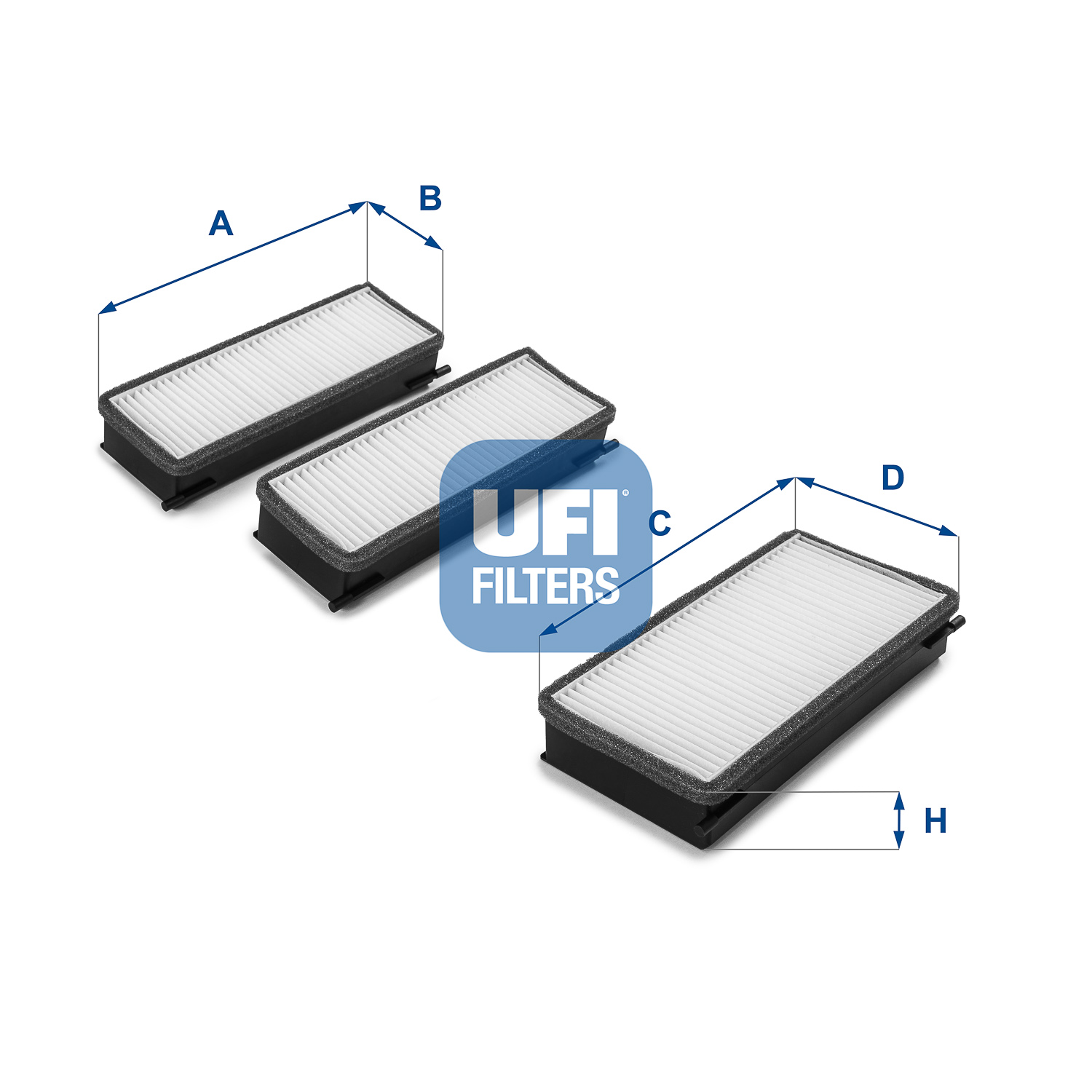 UFI Kabineluftfilter 5307000 for FIAT PEUGEOT CITROËN