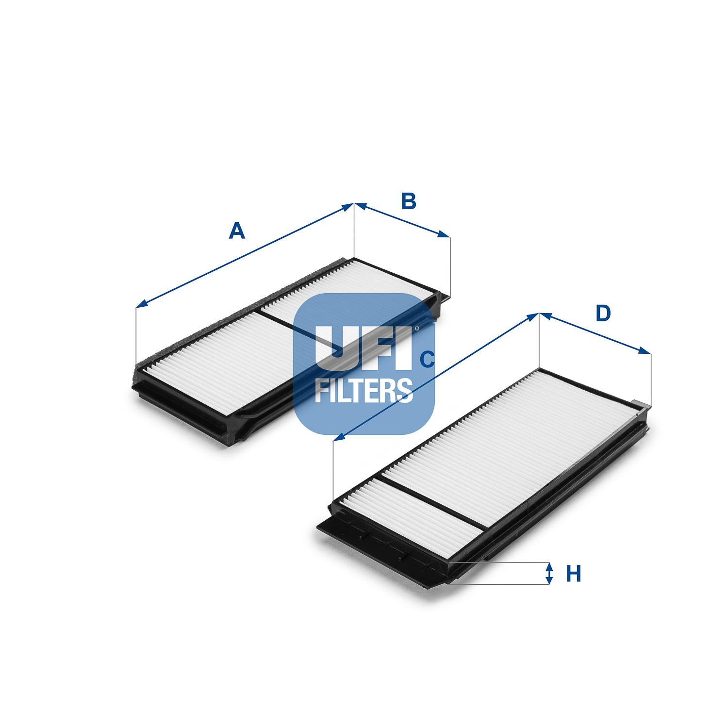 UFI Kabineluftfilter 5312000 for MAZDA
