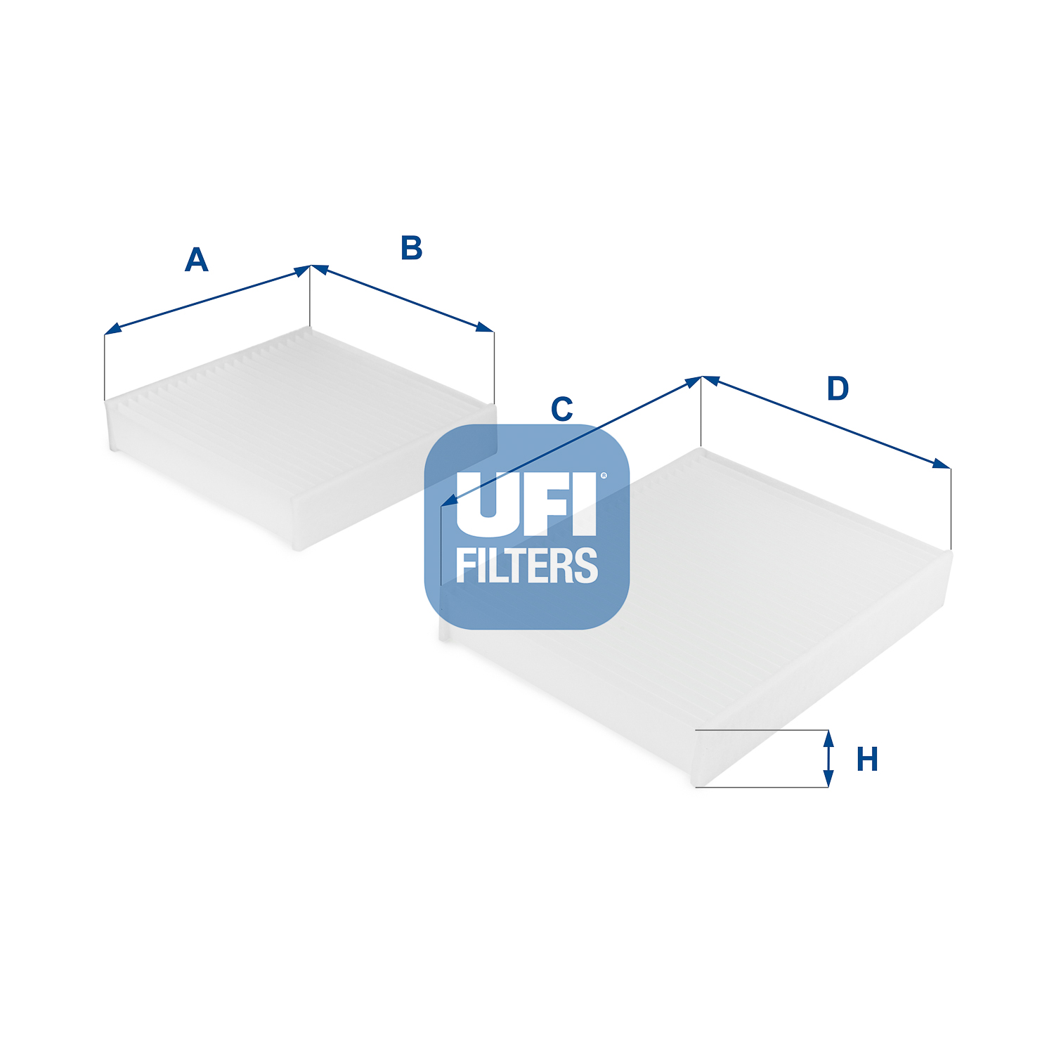 UFI Kabineluftfilter 5314300 for PEUGEOT