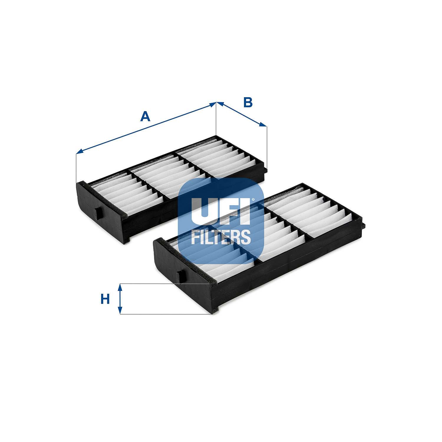 UFI Kabineluftfilter 5327400 for MITSUBISHI