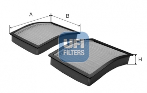 UFI Kabineluftfilter 5307300 for BMW