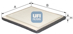 UFI Kabineluftfilter 5318800 for RENAULT