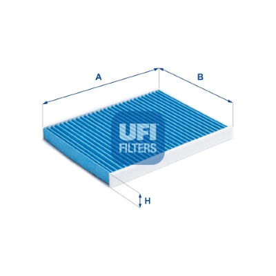 UFI Kabineluftfilter 3417000 for FORD