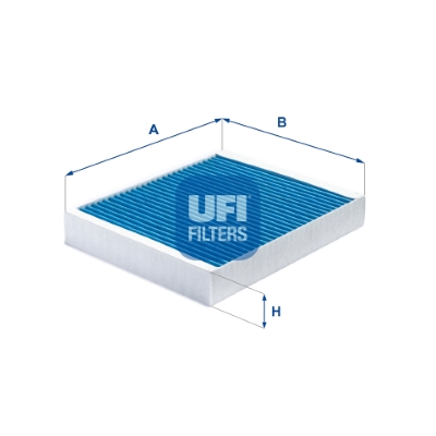UFI Kabineluftfilter 3417800 for OPEL GENERAL MOTORS AMC