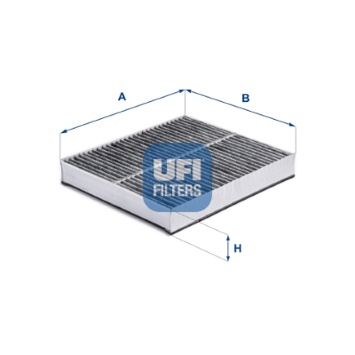 UFI Kabineluftfilter 5432000 for NISSAN AMC