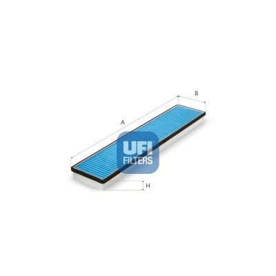 UFI Kabineluftfilter 3411900 for FORD JAGUAR