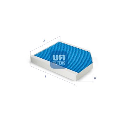 UFI Kabineluftfilter 3416800 for VAG