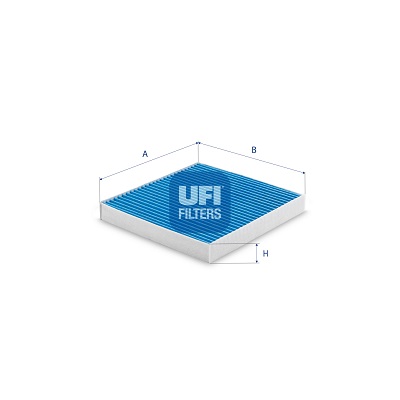 UFI Kabineluftfilter 3416700 for GENERAL MOTORS ISUZU MITSUBISHI AMC