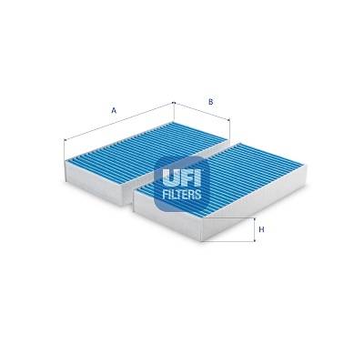 UFI Kabineluftfilter 3421500 for MERCEDES-BENZ