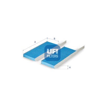 UFI Kabineluftfilter 3428700 for RENAULT