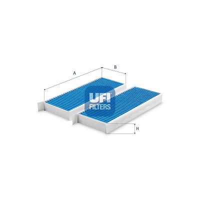 UFI Kabineluftfilter 3425400 for PEUGEOT