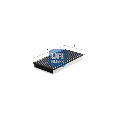 UFI Kabineluftfilter 5438900 for PORSCHE