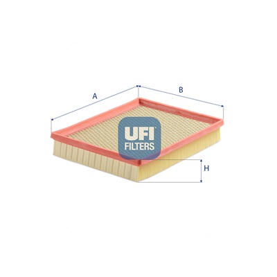 UFI Luftfilter 3018900 Filterindsats 51mm for OPEL SAAB GENERAL MOTORS