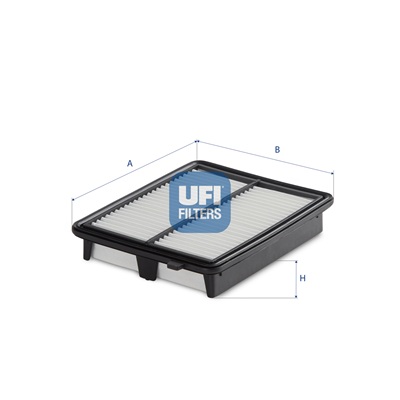 UFI Luftfilter 30f3500 Filterindsats 44mm for HONDA