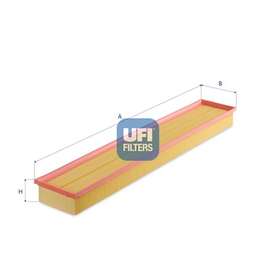 UFI Luftfilter 30f9700 Filterindsats 58mm for PORSCHE