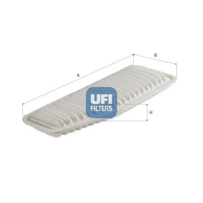 UFI Luftfilter 3033800 Filterindsats 70mm for TOYOTA