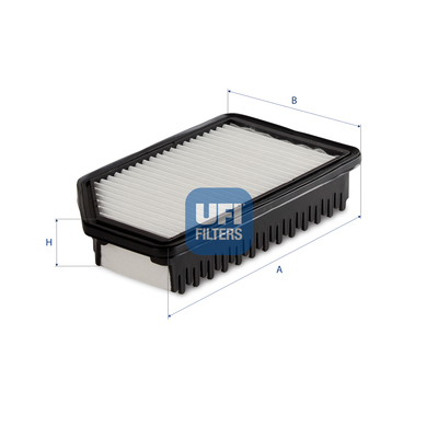 UFI Luftfilter 3059400 Filterindsats 51mm for HYUNDAI KIA