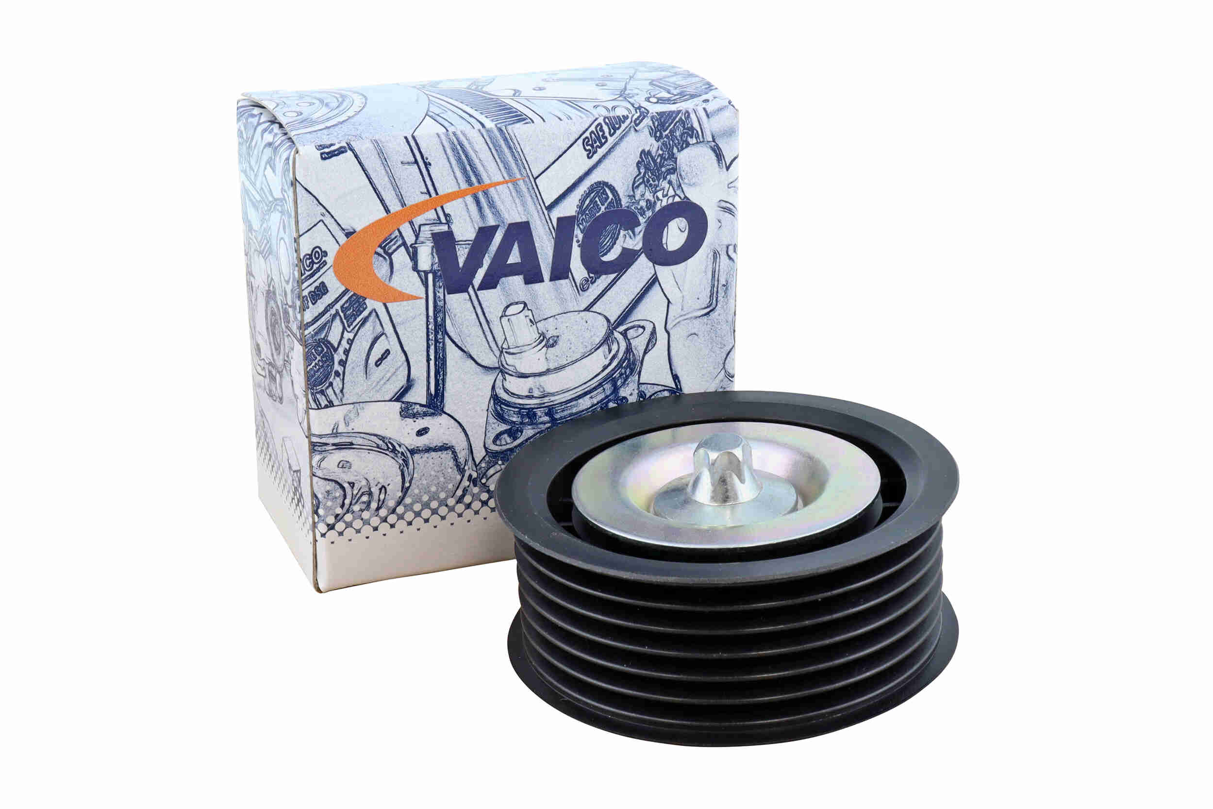 VAICO Medløberhjul, multi-V-rem V24-1363 for ALFA ROMEO SUZUKI JEEP