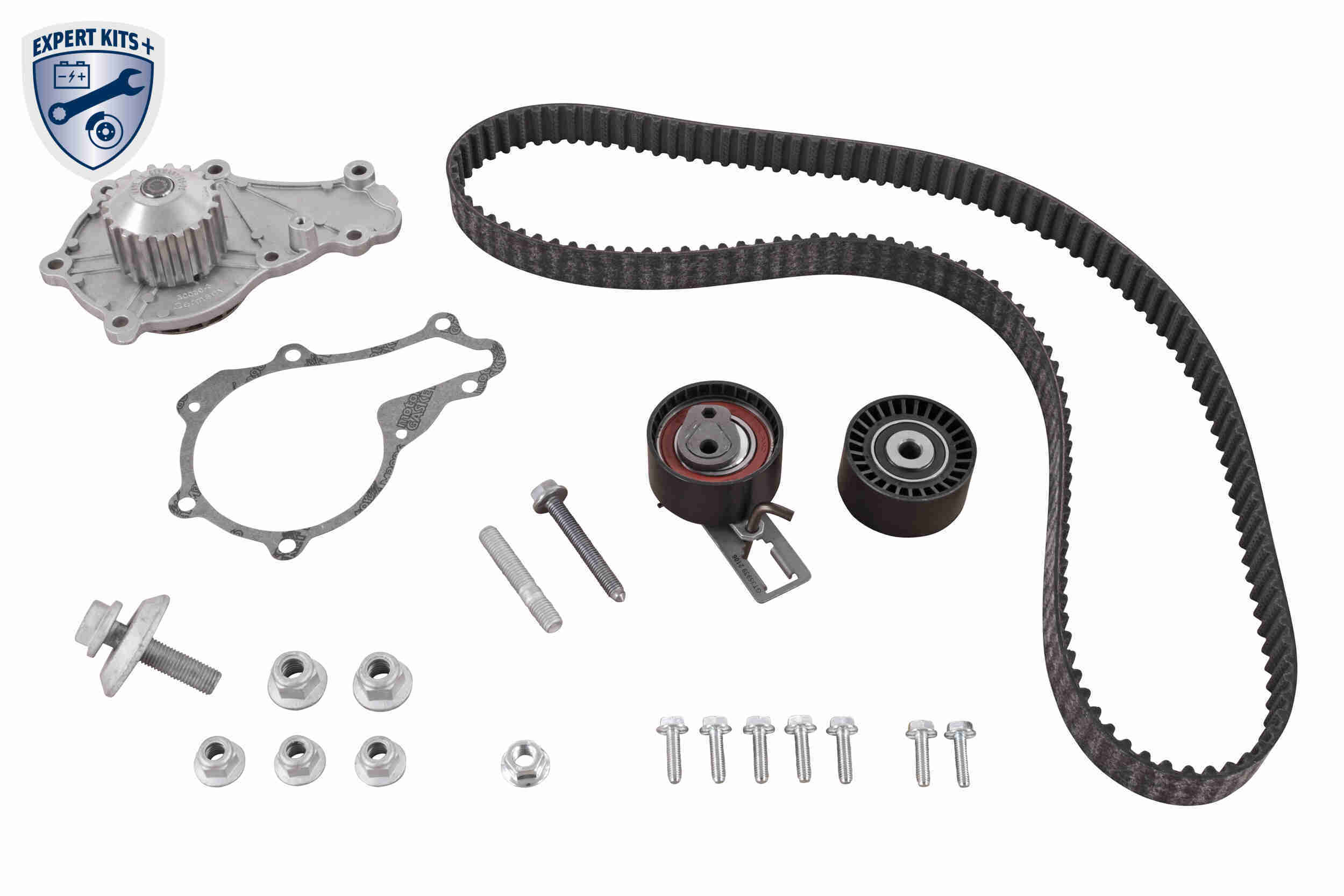 VAICO Vandpumpe + tandremssæt v2550045bek for FORD