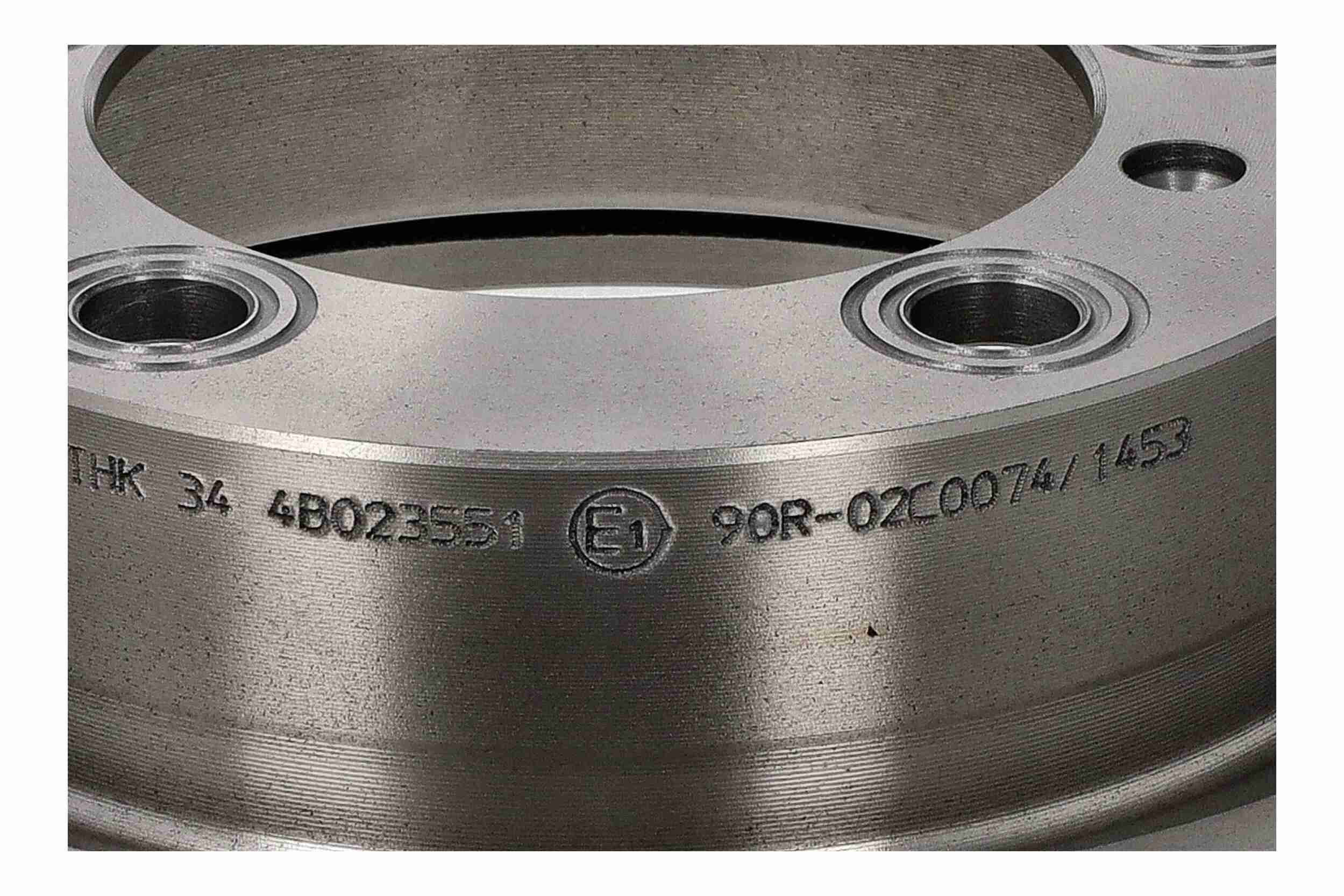 VAICO Bremseskive v1040044 højre foraksel indvendig ventileret 360mm 36mm for PORSCHE