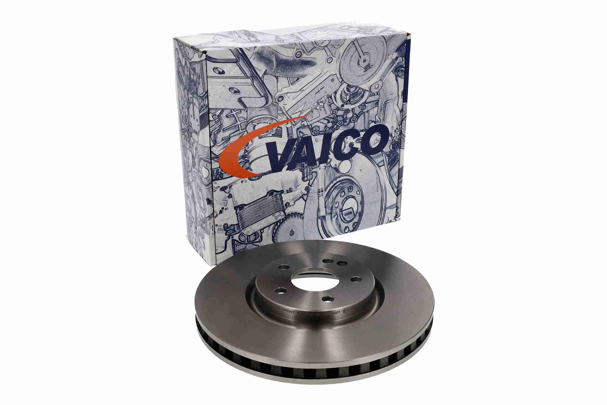 VAICO Bremseskive V30-40025 foraksel ventileret 330mm 32mm for MERCEDES-BENZ