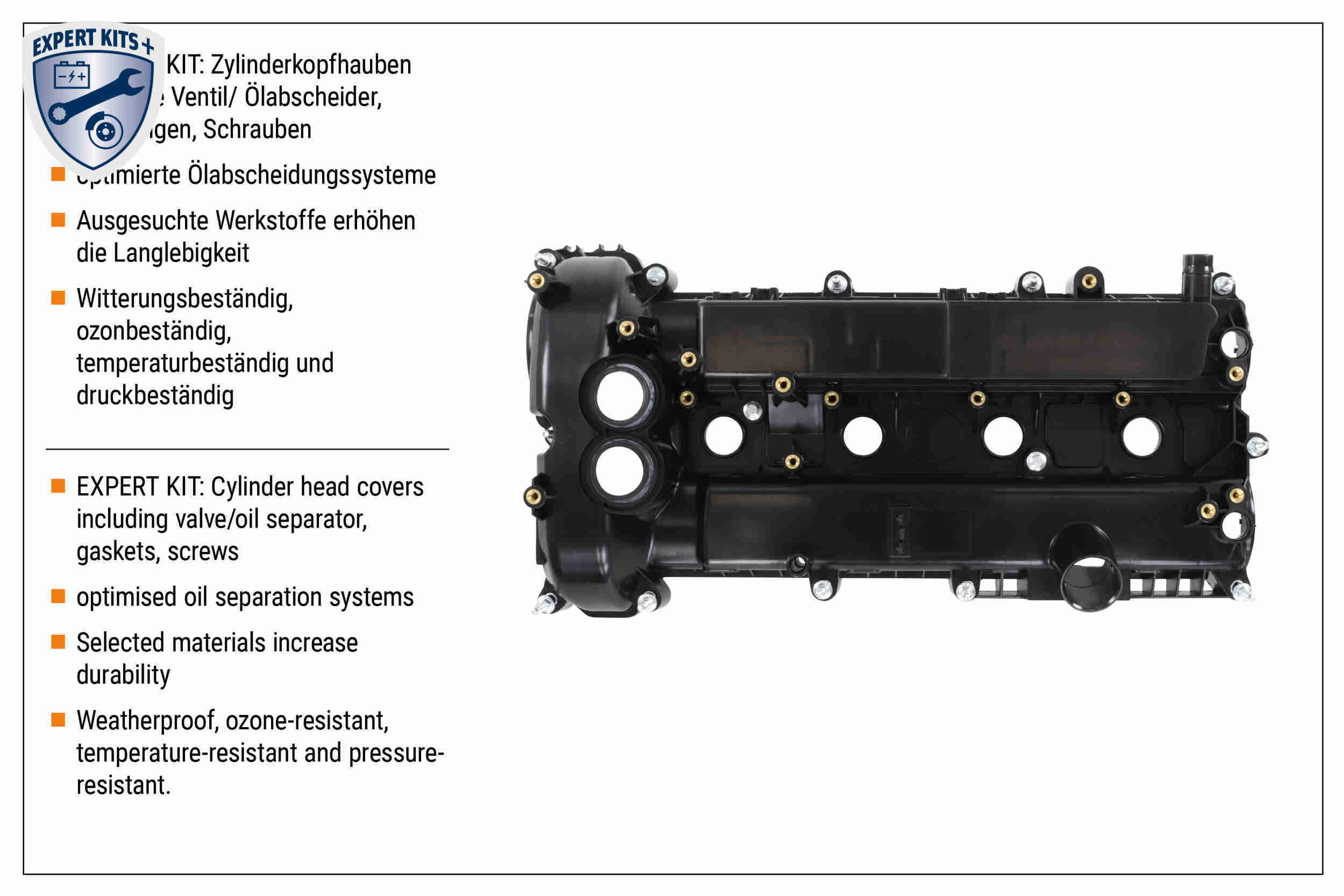 VAICO Topdæksel V48-0554 for FORD VOLVO JAGUAR LAND ROVER
