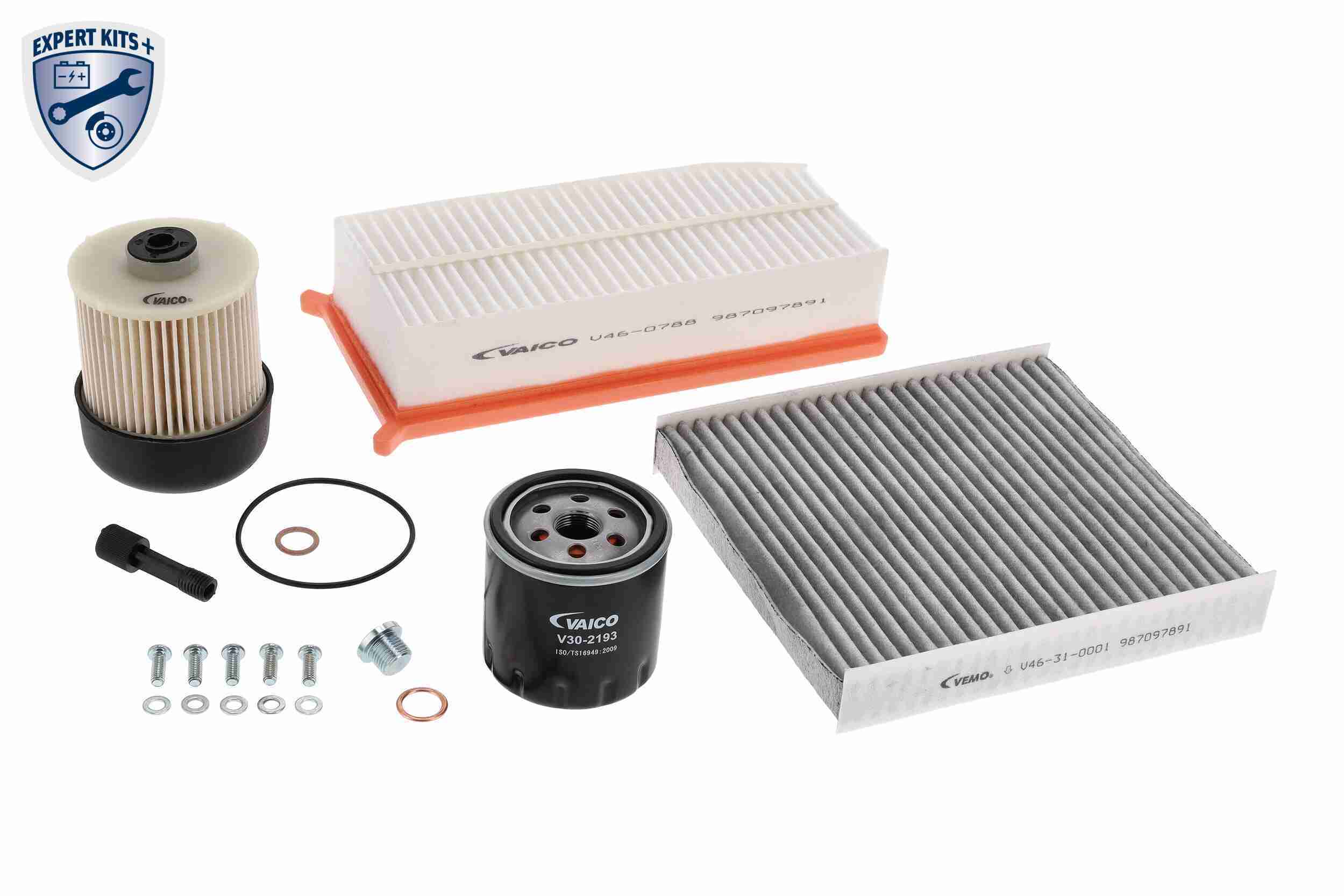 VAICO Filter-sæt v461690 for MERCEDES-BENZ RENAULT DACIA INFINITI NISSAN SAAB