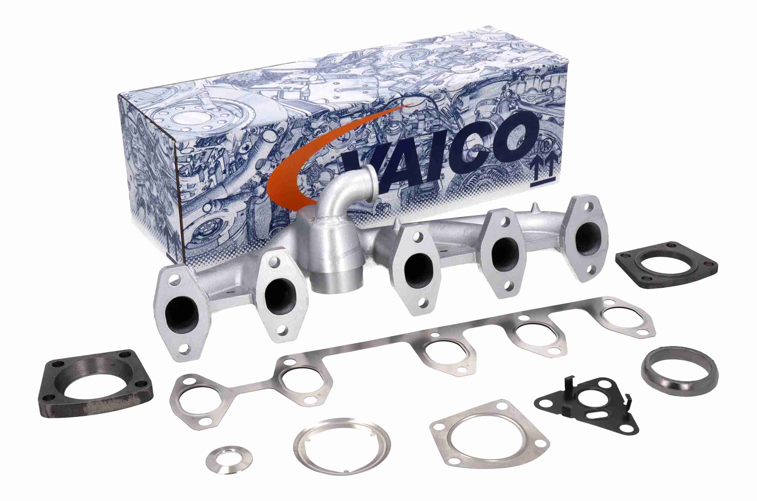 VAICO Manifold, udstødningssystem V10-5155 Motorblok for VAG