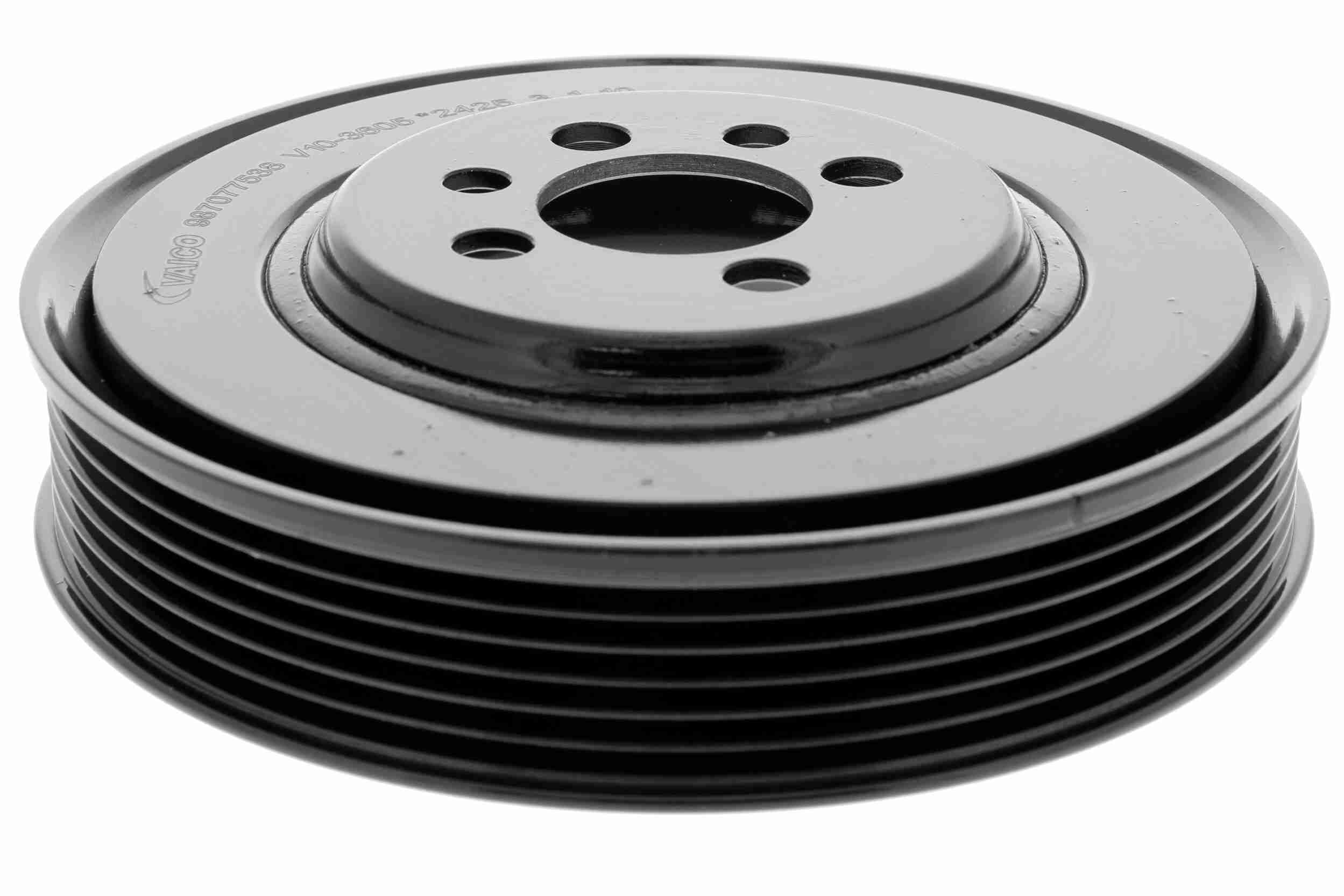 VAICO Remskive, krumtapaksel V10-3605 for VAG VW