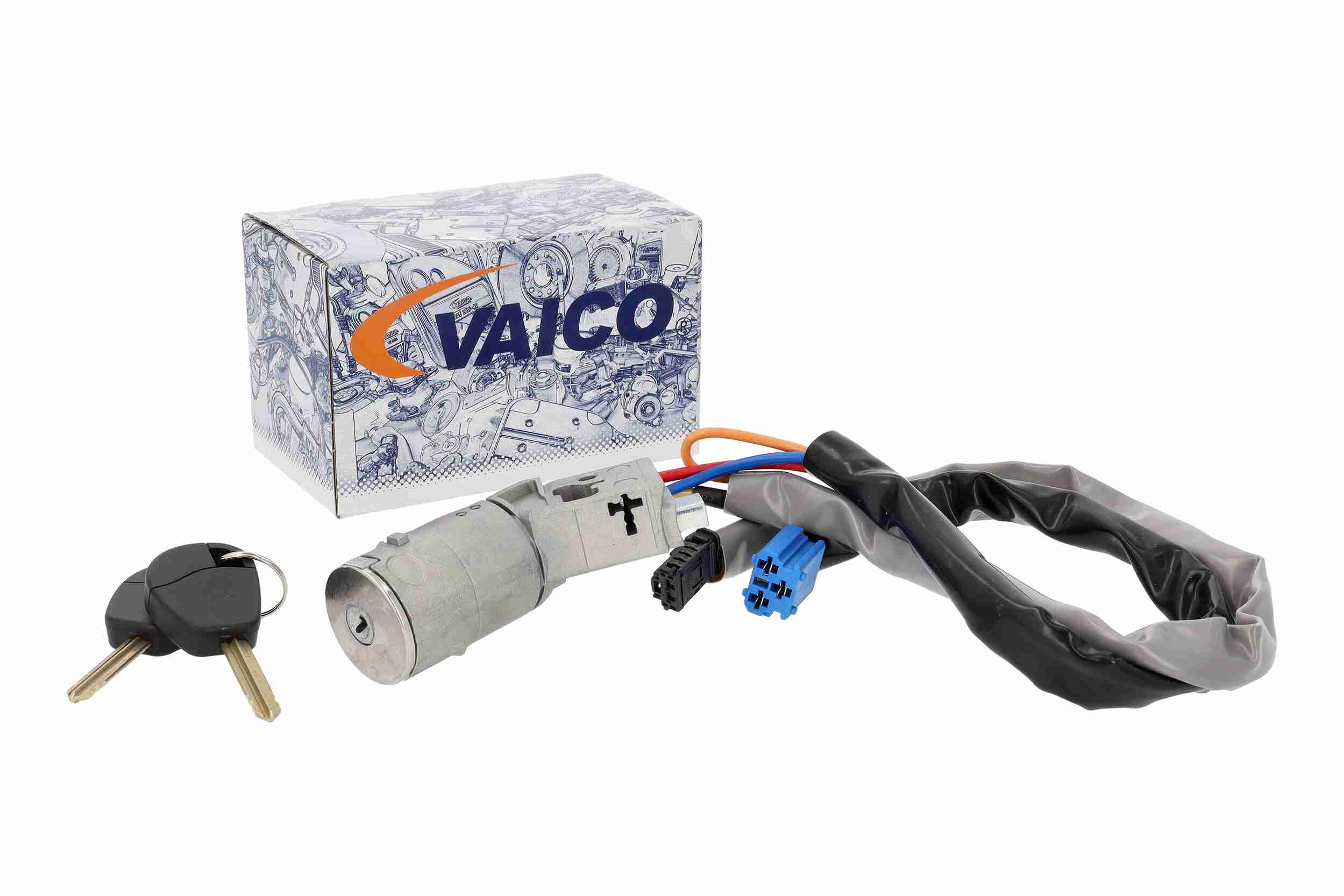 VAICO Låsecylinder, tændingslås V22-1195 for PEUGEOT