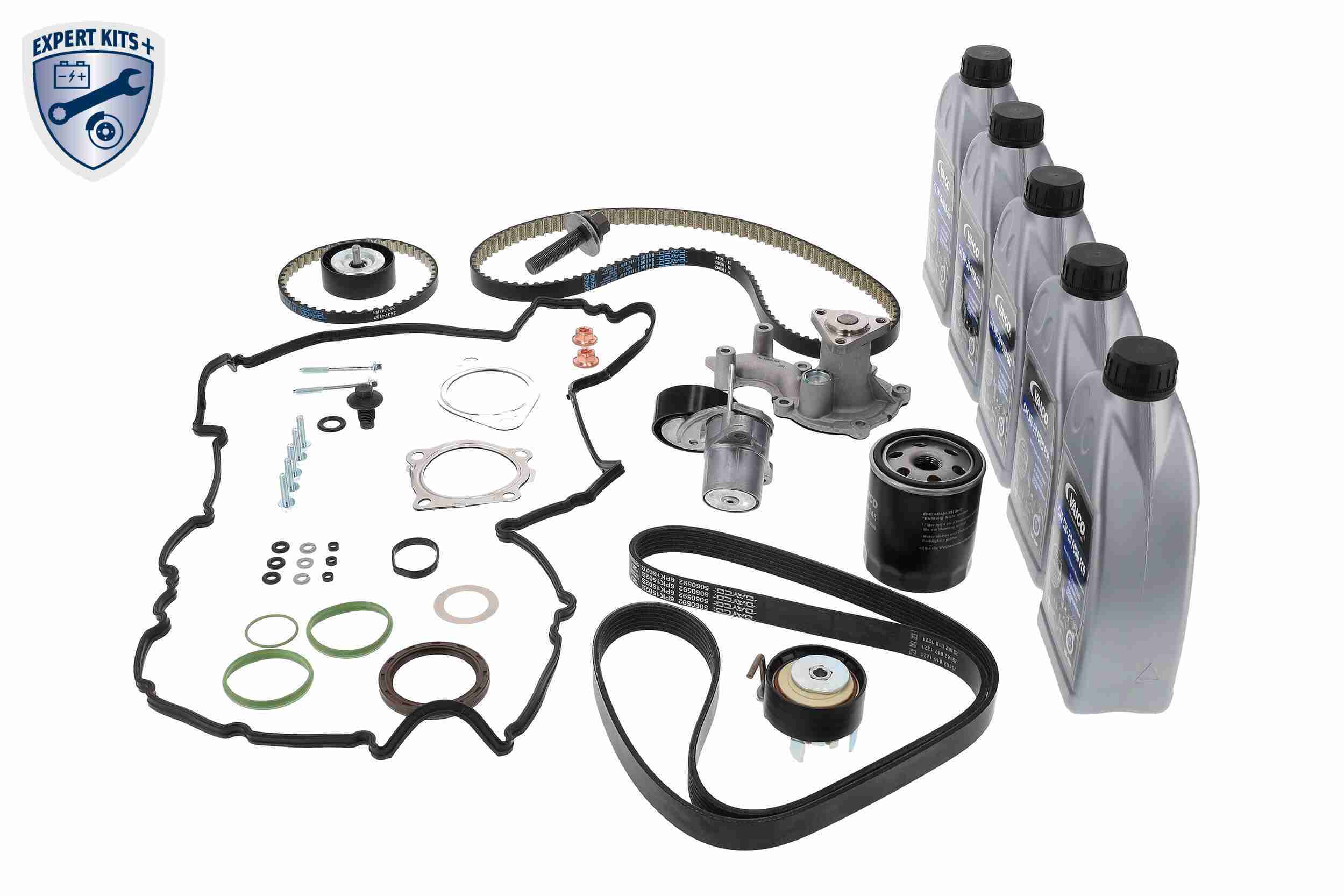VAICO Vandpumpe + tandremssæt v253148 for FORD