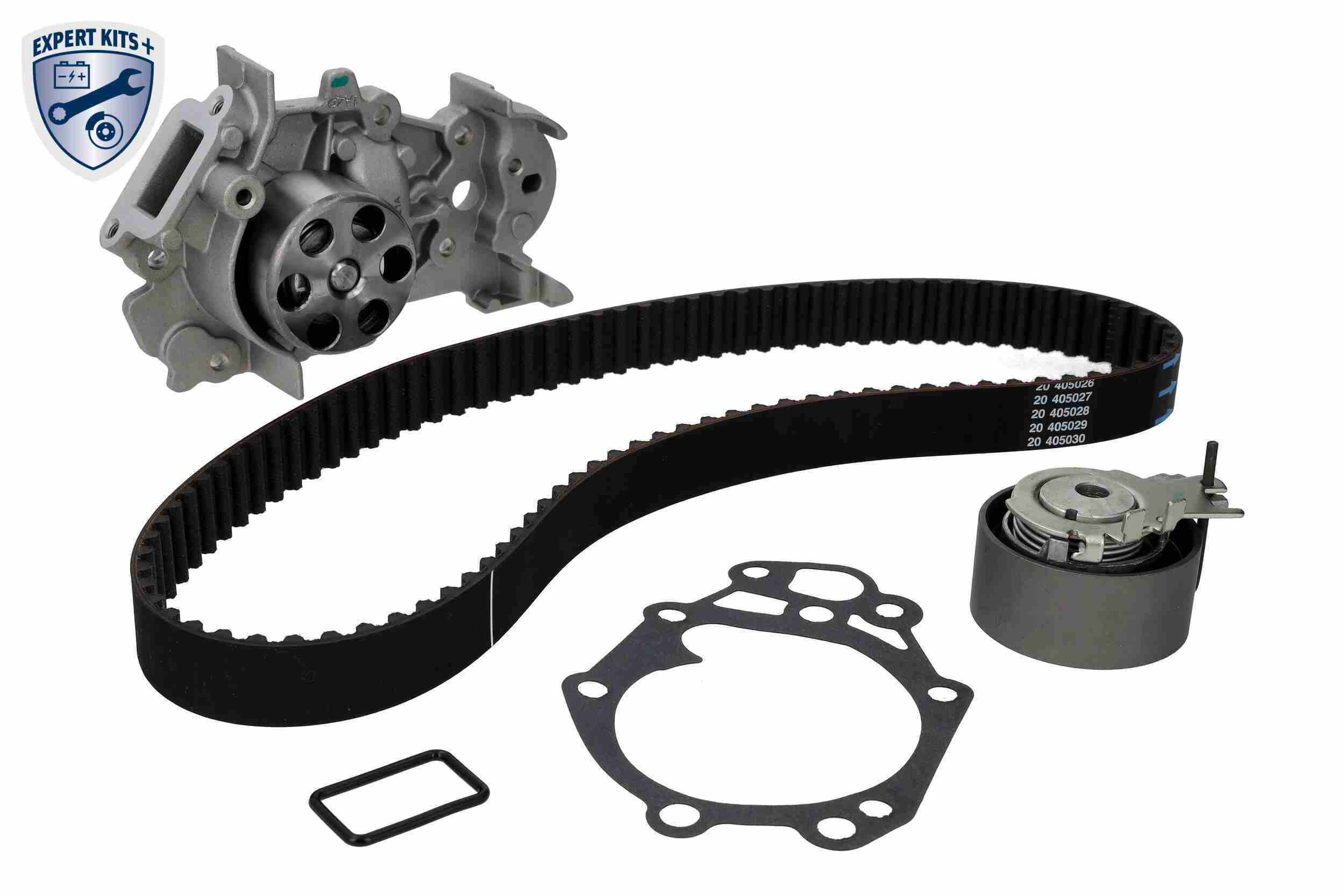 VAICO Vandpumpe + tandremssæt V46-50023-BEK for RENAULT NISSAN OPEL