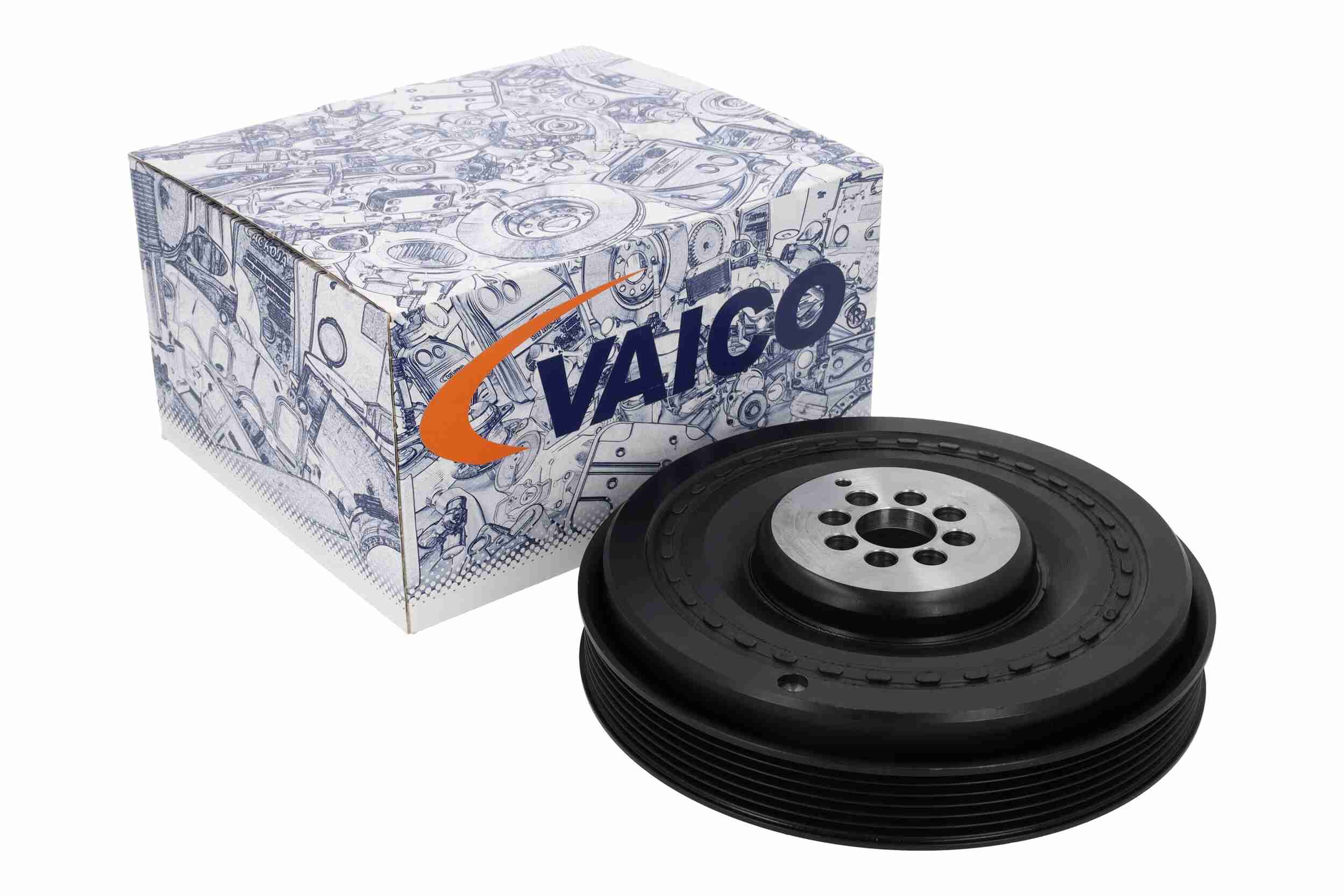 VAICO Remskive, krumtapaksel v106714 for VW VAG