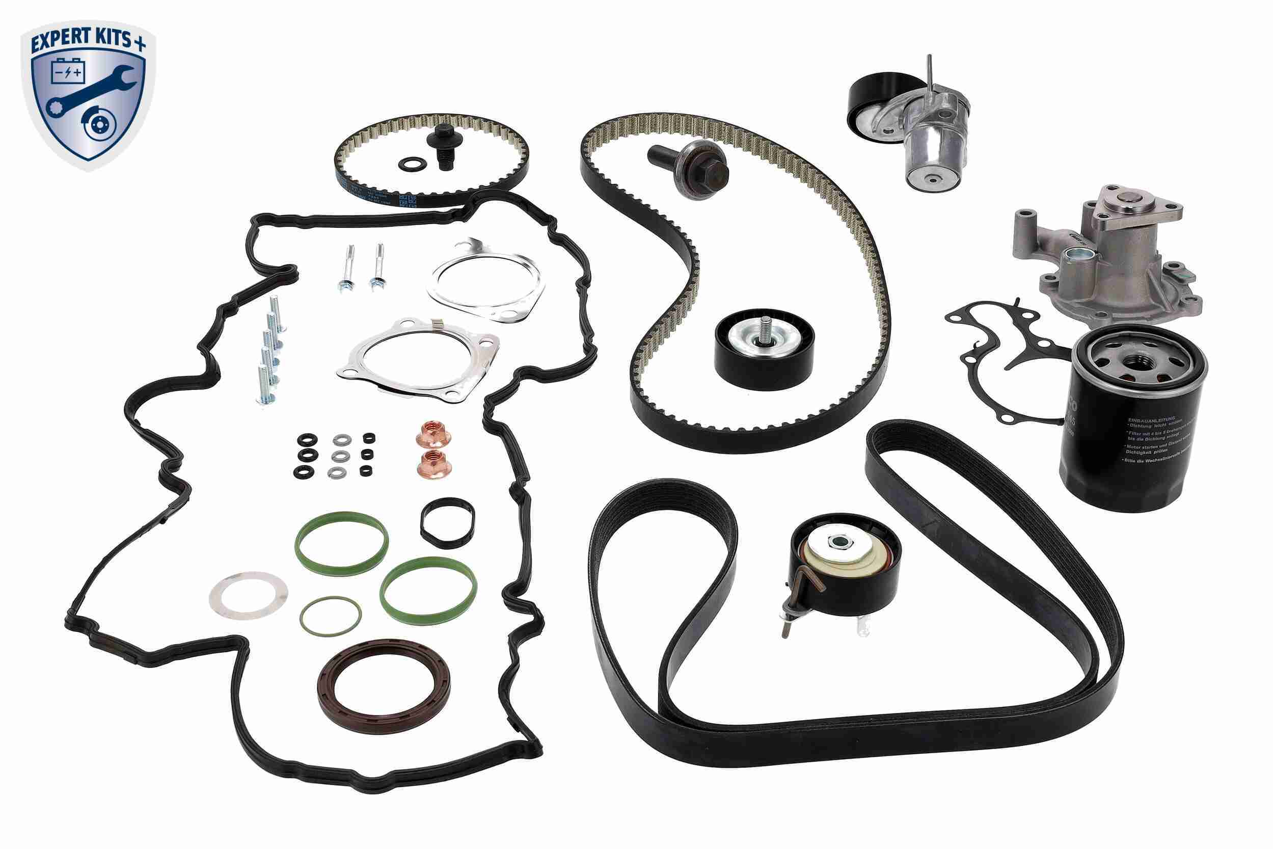 VAICO Vandpumpe + tandremssæt v253246 for FORD