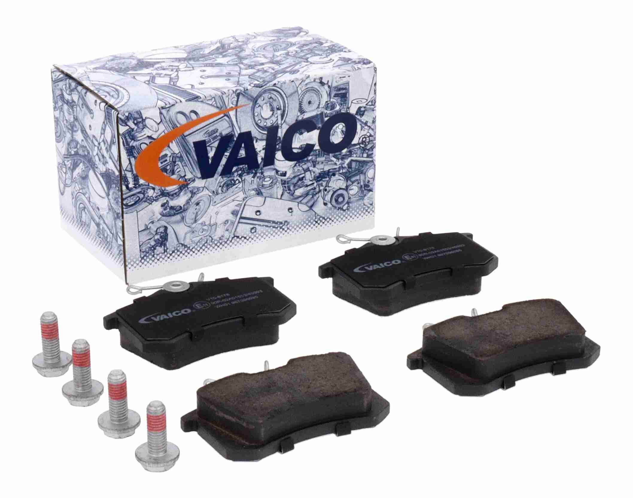 VAICO Bremseklodser v108178 bagaksel for SKODA DS VW SEAT FORD CITROËN RENAULT VAG AUDI VAUXHALL