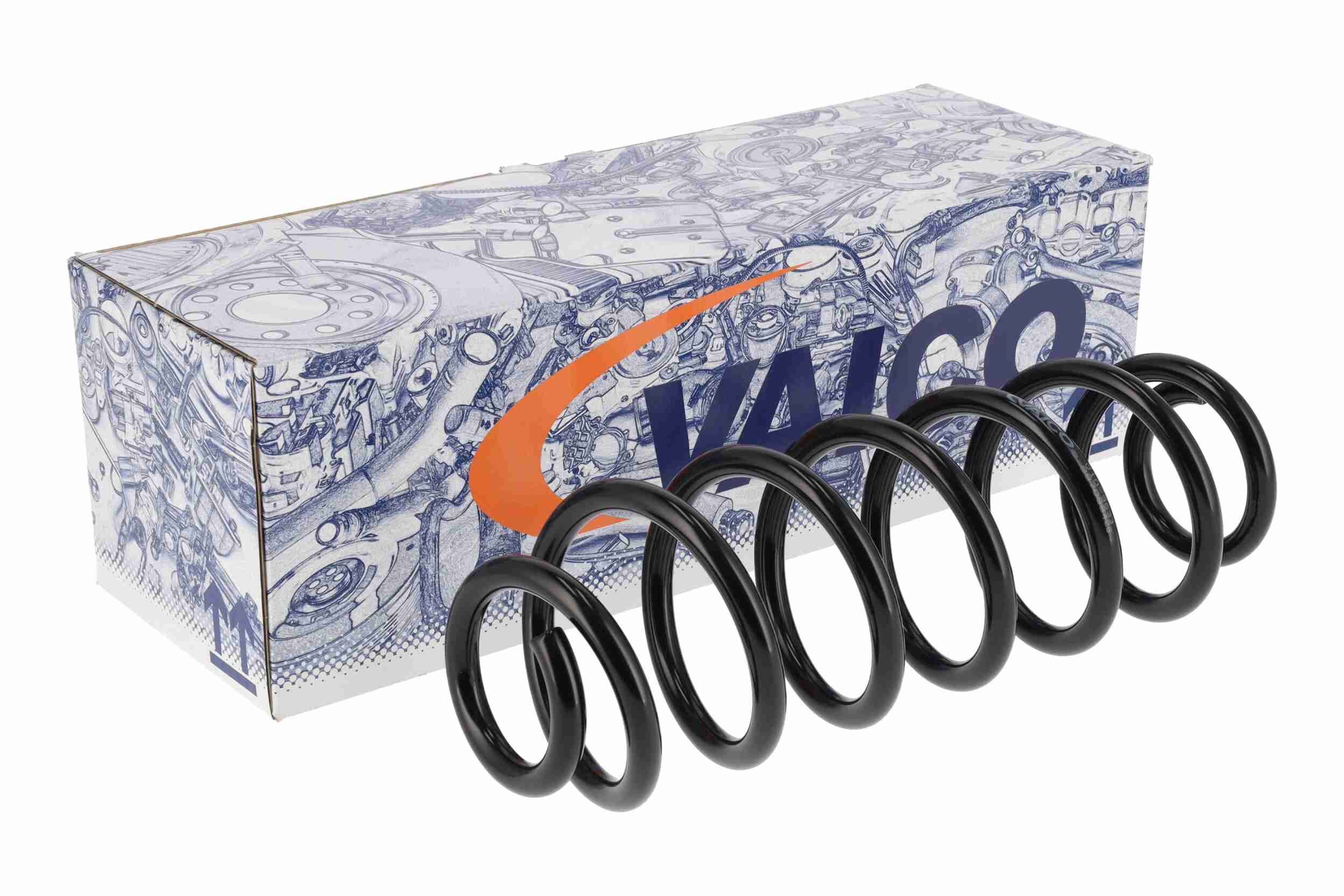 VAICO Fjeder V10-9633 bagaksel for VW