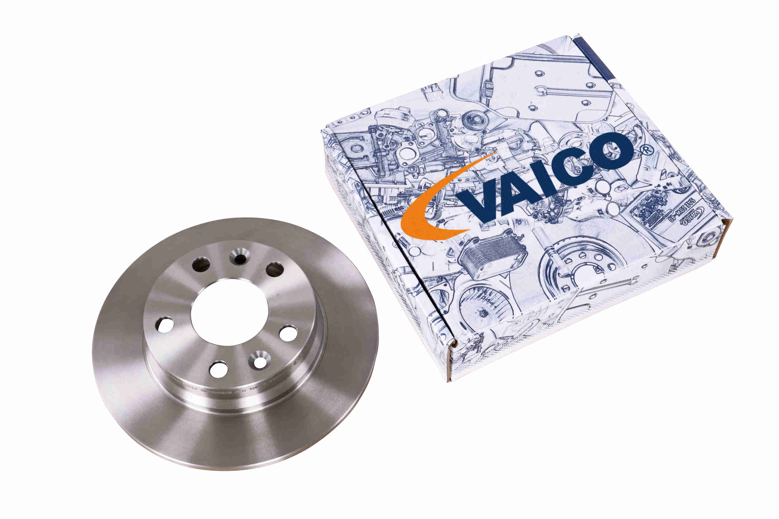 VAICO Bremseskive V46-40033 bagaksel 260mm 8mm for RENAULT