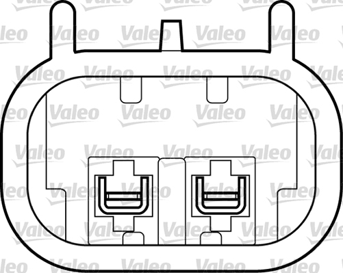 VALEO Vinduesløfter 850658 foran til venstre for VW