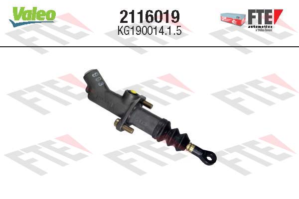 FTE Hovedcylinder, kobling 2116019 for PORSCHE