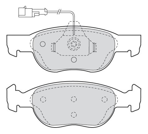 VALEO Bremseklodser 301040 foraksel for FIAT LANCIA ALFA ROMEO