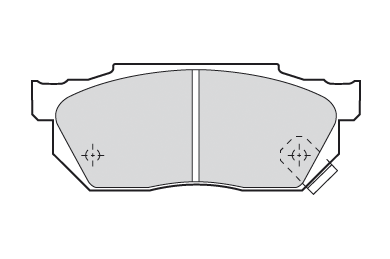 VALEO Bremseklodser 301047 foraksel for HONDA