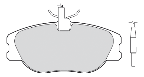 VALEO Bremseklodser 301064 foraksel for PEUGEOT CITROËN LANCIA FIAT